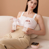 Demo-NCVI Double Electric Breast Pump 8782, Portable Anti-Backflow, with 4 Size Flanges, 4 Modes & 9 Levels, LED Display, 10 Breastmilk Storage Bags, Ultra-Quiet And Pain Free Breast Pumps