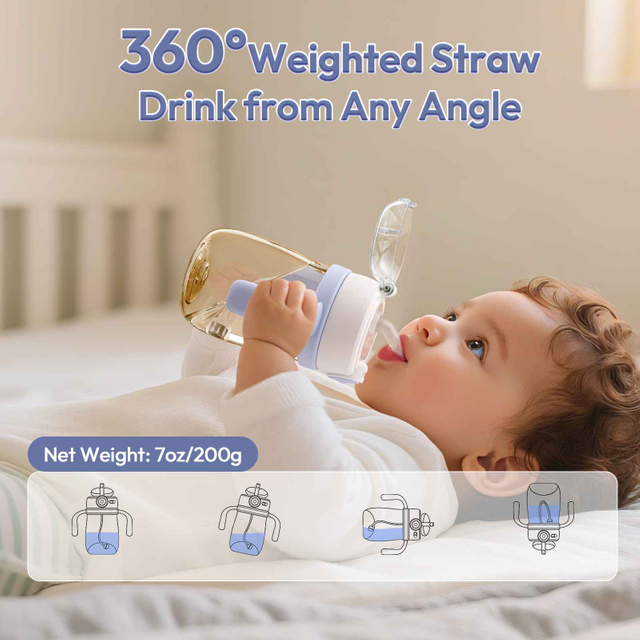 NCVI Sippy Cup for Toddler 9388, leak-proof, BAP-free