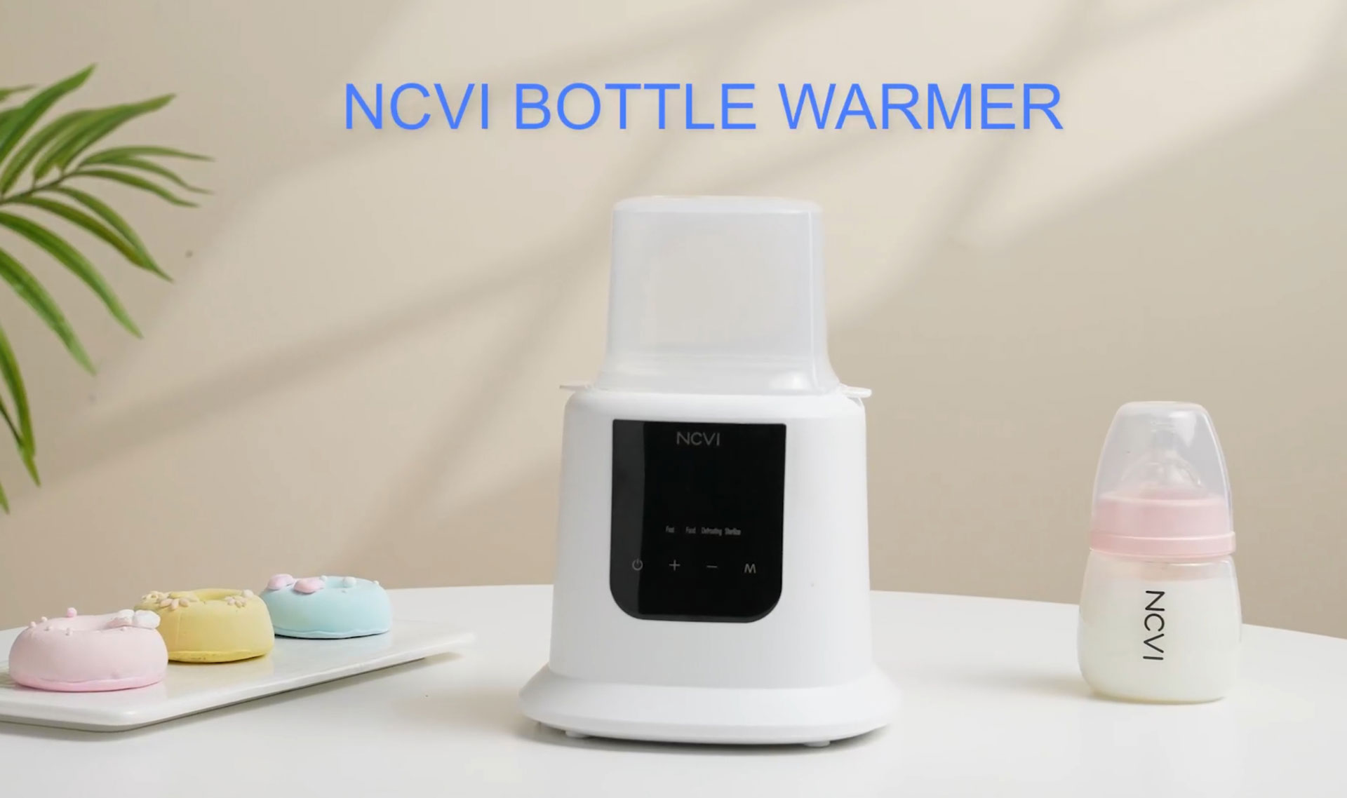NCVI Baby Milk Warmer 3 Mins Fast Heating 8 in 1 Functions 8398 Video