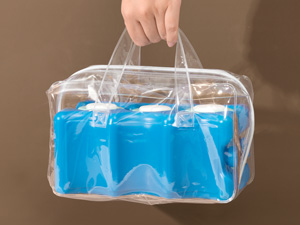 NCVI Breastmilk Cooler Bag (Pink) 9510-11 2 Ice Pack