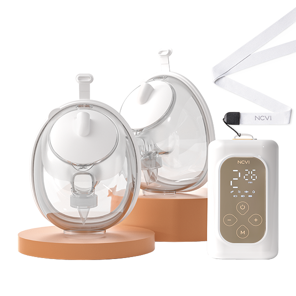 NCVI Ultra-Light Wearable Breastfeeding Pump Hands-Free 8786