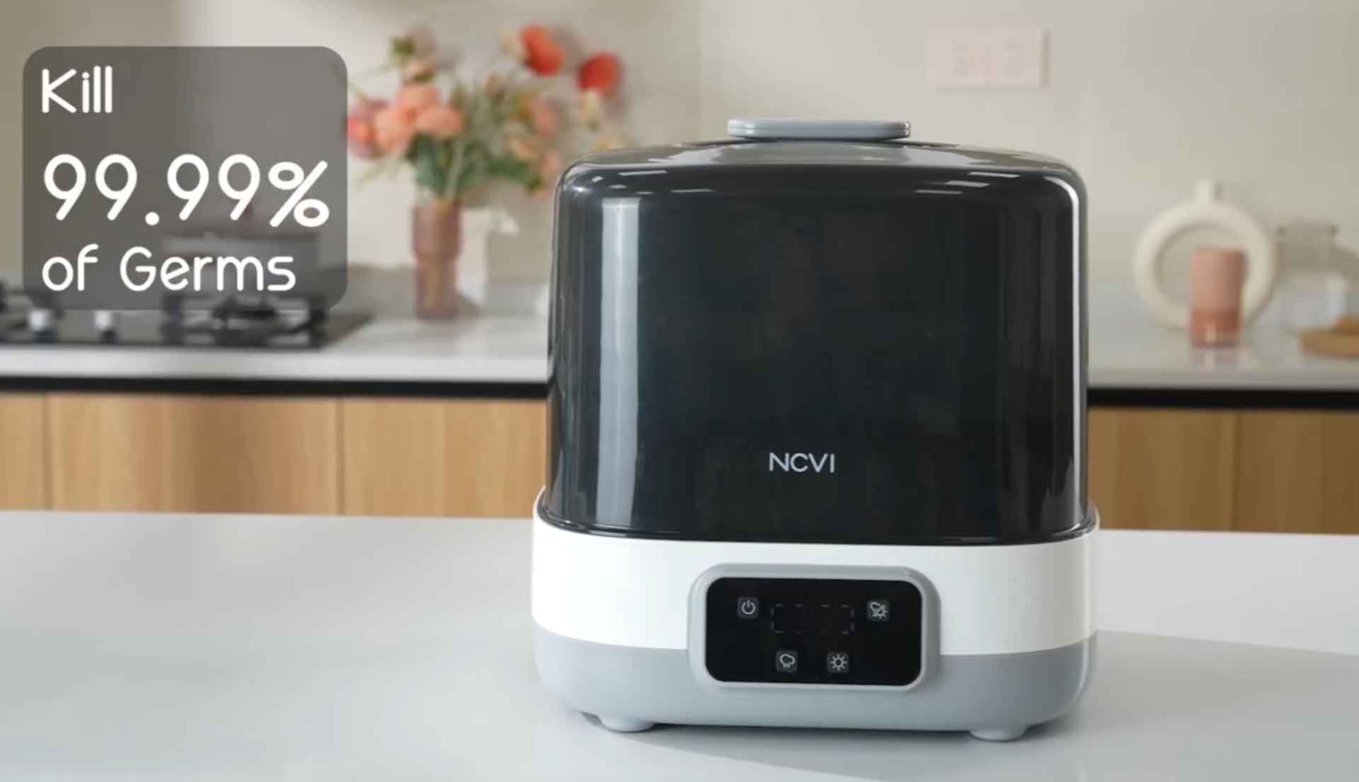 NCVI 20-Minute Baby Bottle Sterilizer and Dryer 8035