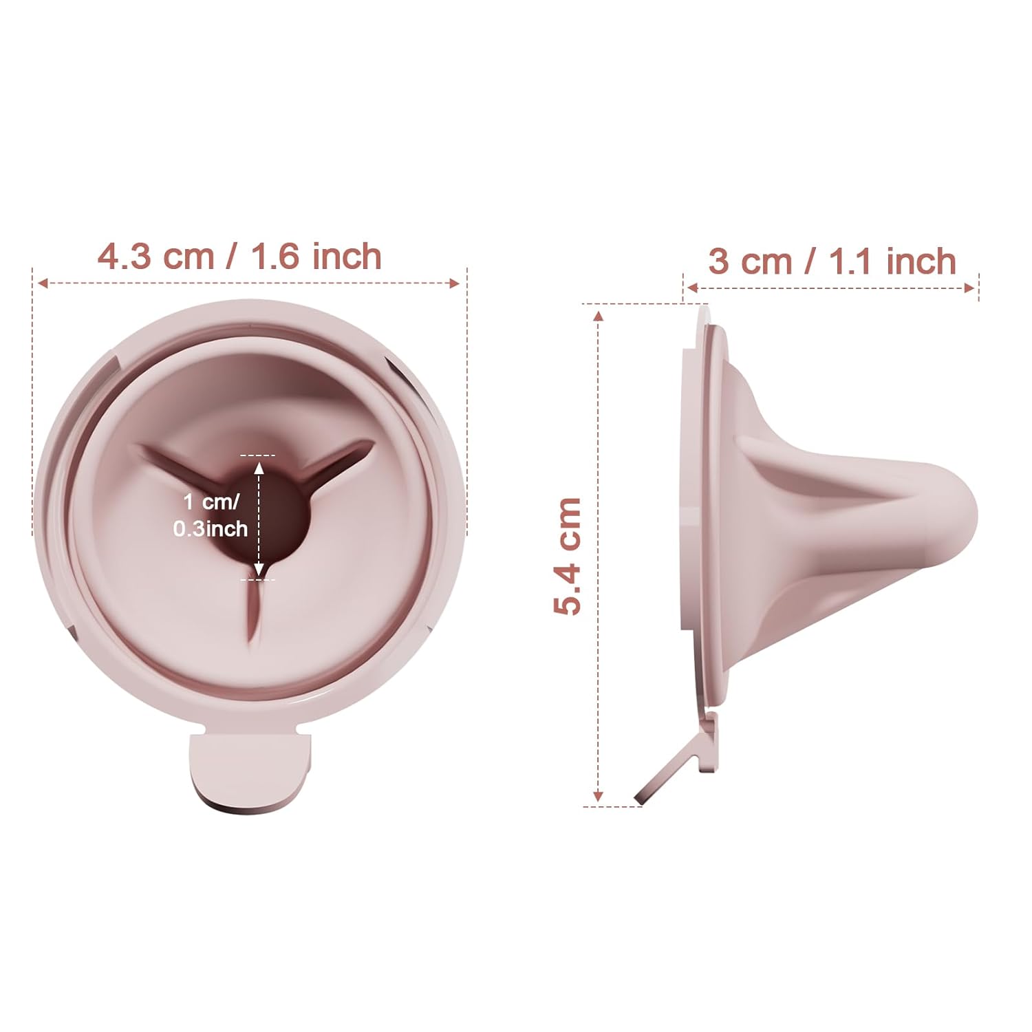 NCVI Silicone Diaphragm, Breast Pump Accessories Replacement Parts Suitable for NCVI Wearable Breast Pump 8770, 2PCS