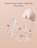 Breast Pump Hands Free, Wearable Breastfeeding Pump with 4 Modes & 9 Levels, Portable Electric Breast Pump, Strong Suction, Discreet & Smart Display, 19/21/24mm Insert/Flange, 2 Pack