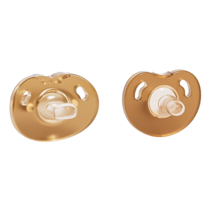 LUCINA BABY day and night pacifier - round and flat nipples, silicone and BPA-free, for newborns and infants