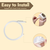 NCVI Replacement Tubing for Wearable Pump Cup, Compatible 8786/8122-3, 2PCS