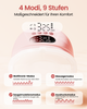 NCVI Milchpumpe Elektrisch Freihändig für Stillende Mütter Rosa, 2 Stück | Tragbare Elektrische Milchpumpe, 4 Modi 9 Stufen, Superleise, 150 Min Laufzeit