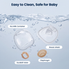 NCVI Wearable Neck Breast Pump App Control, Hands Free 6oz Collection Cups