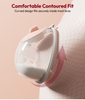 NCVI Wearable Breast Pump, in-Bra Hands-Free Electric Pump with Carry Case