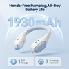 NCVI Wearable Neck Breast Pump App Control, Hands Free 6oz Collection Cups